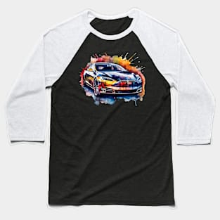 Tesla Rainbow Baseball T-Shirt